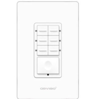 Botonera de 7 Escenas Inteligente ZIGBEE  Orvibo T10S7ZW-1UO
