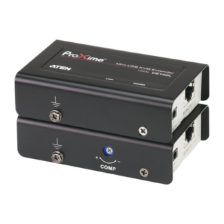 Extensor KVM USB | Acceso remoto PC | Hasta 100 m Cat5e | 1920x1200 | Protección ESD | Ajuste deskew
