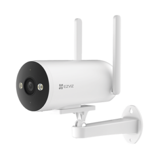 Cámara Bala / 4G / Resolución 3 Megapixel (2K) / Visión Nocturna en Color / AI Detección de Humanos y Vehículos / Defensa Activa con Sirena y Luz Estroboscópica / IP67