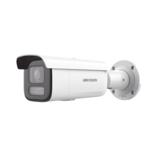[Dual Light + 2 Micrófonos Integrados]  Bala IP 8 Megapixel (4K) / Lente Motorizado 2.8-12 mm / 60 m Luz Blanca + 60 m IR / AcuSense / Exterior IP67 / IK10 / WDR 120 dB / PoE 802.3at / ONVIF / Alarmas I/O / Micro SD / ACUSEEK