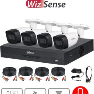 Kit de videovigilancia Dahua Technology DH-KIT/XVR5104HS-4KL-I3/4-HFW1500CMN-A-0280B-S2