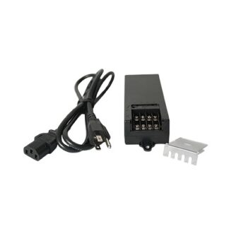 Fuente de Poder de 4 Salidas de 11 - 15 Vcc / 5 Amper / Voltaje de Entrada 110- 240 Vac / Fusible Termico PTC Integrado para Protección / Salida de Voltaje Inteligente hasta 3 Amper por Salida