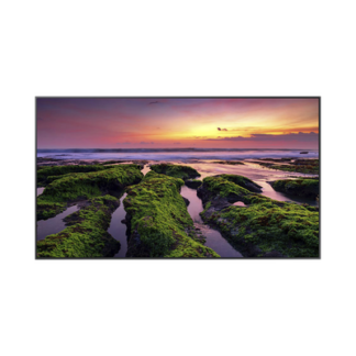 Pantalla Profesional LED de 55" para marketing digital / UHD 4K (3840x2160p) / Entradas de Video HDMI / uso 16/7 / Compatible VESA 200x200 / compatible con plataforma de gestion Samsung VXT
