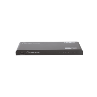 Splitter HDMI 4K de 1 Entrada a 8 Salidas (Simultaneas) | Soporta 4K×2K | Ajuste de resoluciones EDID | HDR | HDMI 2.0 | HDCP 2.2 | Permite mezclar pantallas en 4K y 1080P