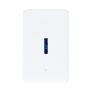 Dream Wall Cloud Gateway 10G Diseñado para Montaje en Pared con WiFi 6 Integrado, Switch PoE de Alta Potencia y Compatibilidad Total con Aplicaciones UniFi