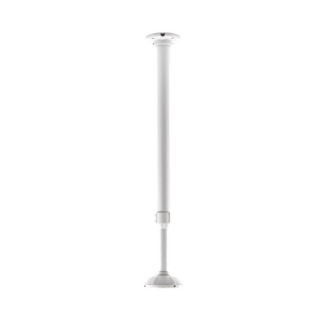 Soporte Telescópico Universal para Cámaras Domo y Bala / Color Blanco / 0.60 mts a 1.2 mts de Distancia (Ajustable)