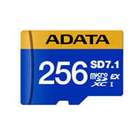 MEMORIA ADATA MICRO SDXC SD7.1 EXPRESS TARJETA PREMIER EXTREME 256GB C/ADAPTADOR, PARA CAMARA,LAPTOP,PC,NINTENDO SWITCH 2 UD256GEX3L1-C
