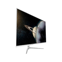 MONITOR GAMER BALAM RUSH TITAN MTG27Y / 27 PUL / PLANO / 180 HZ- 200 HZ OVERCLOK  / FULL HD / 1 MS / PANEL VA / LED / ILUMINACION RGB / INCLINACION AJUSTABLE / BLANCO / BR-943017
