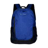 MOCHILA 15.6 PULGADAS /  VORAGO /  BP-150 /   ECOLÓGICA RPET / PARA LAPTOP /  AZUL CON NEGRO