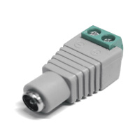 CONECTOR DE ENERGIA/ SAXXON/ PSUBR13H - BOLSA DE 10 CONECTORES HEMBRA PARA FUENTES DE ALIMENTACIÓN/ TERMINALES TIPO TORNILLO POSITIVO Y NEGATIVO/ RESISTENTE A LA OXIDACIÓN