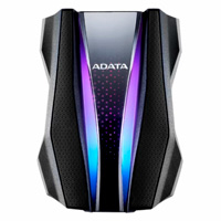 DISCO DURO EXTERNO ADATA HD770G 1TB PORTATIL 2.5 USB 3.2 WINDOWS MAC LINUX CONTRAGOLPES GAMING RGB COLOR NEGRO AHD770G-1TU32G1-CBK