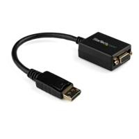 ADAPTADOR DE VIDEO DISPLAYPORT DP A VGA - CONVERTIDOR EXTERNO - CABLE ACTIVO - HEMBRA VGA - MACHO DP- HASTA 1920X1200 - STARTECH.COM MOD. DP2VGA2