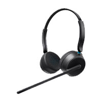 AUDIFONOS ACTECK ACTIVE SYNC HC580 / DIADEMA / INALAMBRICO / MICROFONO UNIDIRECCIONAL / CONEXION BLUETOOTH Y AUXILIAR / 20 HZ - 20 KHZ / CANCELACION DE RUIDO / NEGRO / AC-942386