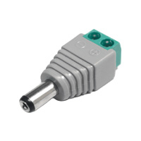 CONECTOR DE ENERGÍA/ SAXXON/ PSUBR12H BOLSA DE 10 CONECTORES PLUG MACHO/ PARA FUENTE DE PODER/ BLOQUE PARA ATORNILLAR POSITIVO Y NEGATIVO