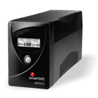 NO-BREAK INTERACTIVO  SMARTBITT  SBNB900LCD   900VA/450W, CLAVIJA NEMA 5-15P, 6 CONTACTOS TIPO NEMA 5-15R CON RESPALDO DE BATERIAS, REGULACION Y SUPRESION DE PICOS,  PUERTO USB Y LCD