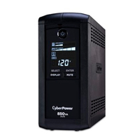 NO BREAK CYBERPOWER CP1350AVRLCD 1350 VA/ 815 WATTS, INTERACTIVO, TORRE, 10 NEMA 5-15R, 5 RESPALDO Y 5 SUPRESIN, 3 AÑOS DE GARANTA, INCLUYENDO BATERA.