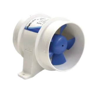 Soplador de aire de 4 pulgadas de diámetro a 24 V