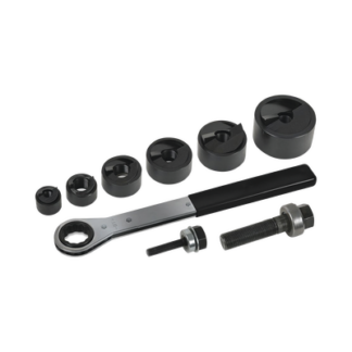 Juego de 6 Sacabocados de 1/2 a 2 Pulgadas (12.7 a 50.8 mm). con Estuche