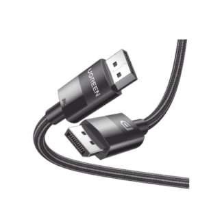 Cable DisplayPort 1.4 | Longitud 2 Metros (6.56 Pies) | Versión DP1.4 | 8K 7680x4320 a 60 Hz | Soporta 3D | HDR | Blindaje Interno Múltiple | Nylon Trenzado | Soporta 32.4Gbps
