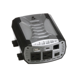 Inversor de Potencia / 500W Continuos / 1000W Pico / 2 Salidas AC GFCI / USB-A y USB-C Carga Rápida / Protección Pentagon / 12V DC a 115V AC