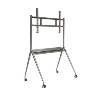 Montaje de Piso Móvil para Pantallas de 86" y 98" / Compatible con VESA / Incluye Soporte para Pantalla