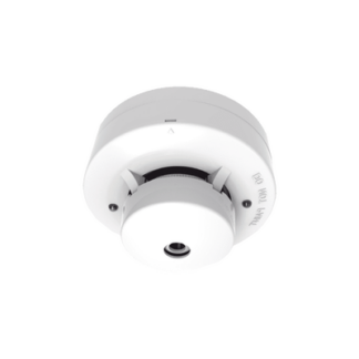 Detector de Humo Fotoeléctrico No Direccionable de 4 Hilos / Buzzer Integrado / LED 360° / DC 12 V / Algoritmos de Discriminación Avanzada