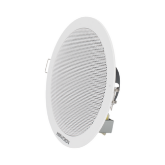 Altavoz Montaje en Plafón | 6 Watts | 100 V | Rejilla de Metal | Color Blanco | Uso Interior