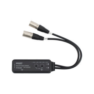 Extensor de Audio Dante® 2CH XLR Output Adapter | Entrada Digital Dante® | Salida XLR Balanceada/No Balanceada | Latencia Configurable 1-5ms | HDMI 1.4 | HDCP 1.4 | PoE IEEE802.3af | USB-C | Transmisión 100m