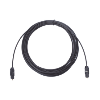 Cable Toslink de Fibra Óptica de 4.6m | Ideal para Mandar Audio Digital para Sistemas de Alta Calidad | Compatible con Amplificadores VSSL