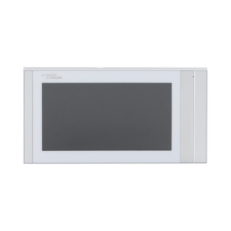 Monitor Analógico LCD de 7" 1080p (Full HD) a Color / Touch Screen / Soporta 2 Frentes de Calle y hasta 4 Monitores / Soporta Cámaras Analogicas (TURBOHD) para Tener Visión Adicional / Color Blanco