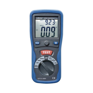 KIT de Medidor de Resistencia a Tierra Digital ( Terrómetro ), a 3 hilos  CAT III / 1000 V.