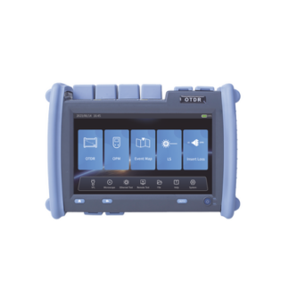 OTDR PRO de Alto Rendimiento para Enlaces de Fibra Óptica Monomodo y Multimodo / Longitudes de Onda: 850nm, 1300nm, 1310nm y 1550nm / Zona Muerta por Evento de 0.8 Metros (2.62 Pies) / VFL 5mW / Distancia de Prueba de hasta 420 km