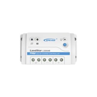 Controlador Solar PWM / 20A / 12/24V / RS-485 / Baterías Gel-AGM-Selladas / Parámetros Configurables