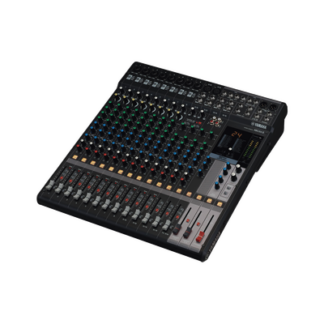 Mezcladora de Audio | 16 Canales | 10 Entradas de Micrófono | Entradas de Línea | Efectos | (MG16X)