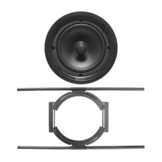 KIT de Bocina de Techo TruAudio de 8in PP8 con Soporte de Acero Rígido para Techos Suspendidos