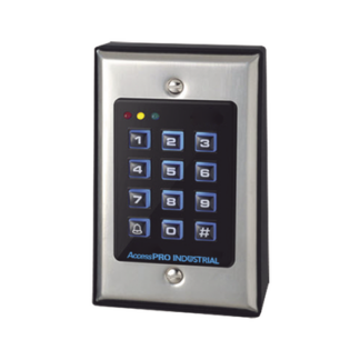 Teclado Industrial Autónomo con Lector de Proximidad Integrado para interior.