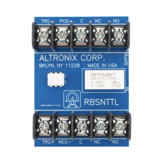Módulo de relevador ultrasensitivo  Altronix
