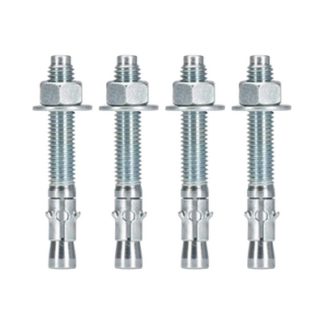 Kit de Anclaje a Piso, Para Rack de 2 o 4 Postes, Fabricado en Acero, 4 Piezas