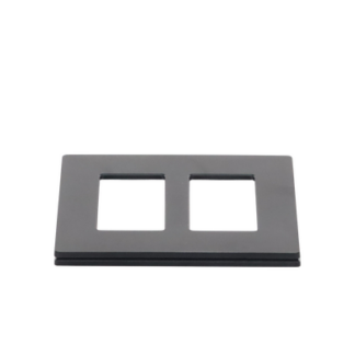 TAPA P/SWITCH /DIMMER 2 ESPACIOS