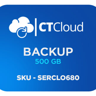 Backup en la Nube CT Cloud NCBU500GB