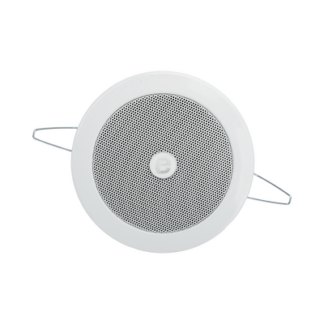 Altavoz  4" | Montaje en Techo | 3 - 6W | 70/100V | Frente Metálico | Resistente a Humedad