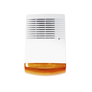Sirena Estrobo para Exterior / 120 dB / IP65 / Luz Intermitente / Anti-Sabotaje