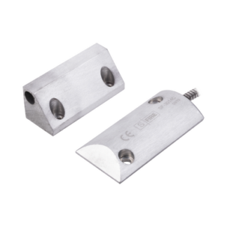 Contacto Magnético para Piso Uso Rudo / Salida Dual NC/NA / GAP 65 mm (2.5 in) / Aluminio / Cable Blindado 55 cm / UL & CE