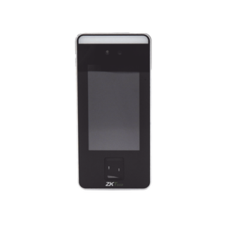 Terminal Biométrica Facial y Palma Sin Contacto / 6,000 Rostros 3,000 Palmas / Pantalla Táctil 5" / Lector QR / TCP/IP Wiegand / Anti-Falsificación