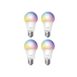 Kit 4 Focos WIFI Multicolor, Intensidad y Color Regulables, Comandos de Voz Mediante Amazon Alexa/Google Assisten