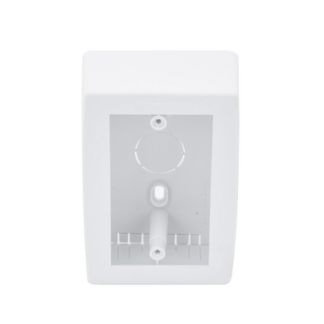 Caja de Registro Universal, Color Blanco de PVC Auto Extinguible (7902-02001)