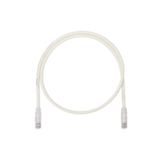 Cable de Parcheo UTP, Cat6A, 24 AWG, CM, Color Blanco, 0.91 Metros (3 Pies)