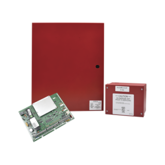 Panel Hibrido de Incendio e Intrusión, Hasta 128 Zonas Cableadas o Inalámbricas, 120 Zonas V-plex, 8 Particiones, Compatible con AlarmNet y Total Connect