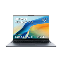HUAWEI MATEBOOK D16 / INTEL CORE I5 13420H / 16 GB / 512GBSSD / 1 HDMI / USB -C / BLUETOOTH 5.1 / SIN SISTEMA OPERATIVO / 1 AñO DE GARANTIA