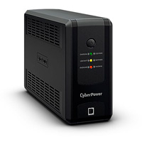 NO BREAK CYBERPOWER UT550GU 550VA / 275W, INTERACTIVO, INDICADORES LED, 8 NEMA 5-15R 4 RESPALDO / 4 SUPRESIN Y REGULACIN, TORRE, PUERTO USB, GREEN POWER, 2 AÑOS EN EQUIPO, 1 AÑO EN BATERA.